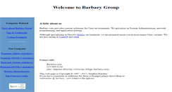 Desktop Screenshot of barbary.com